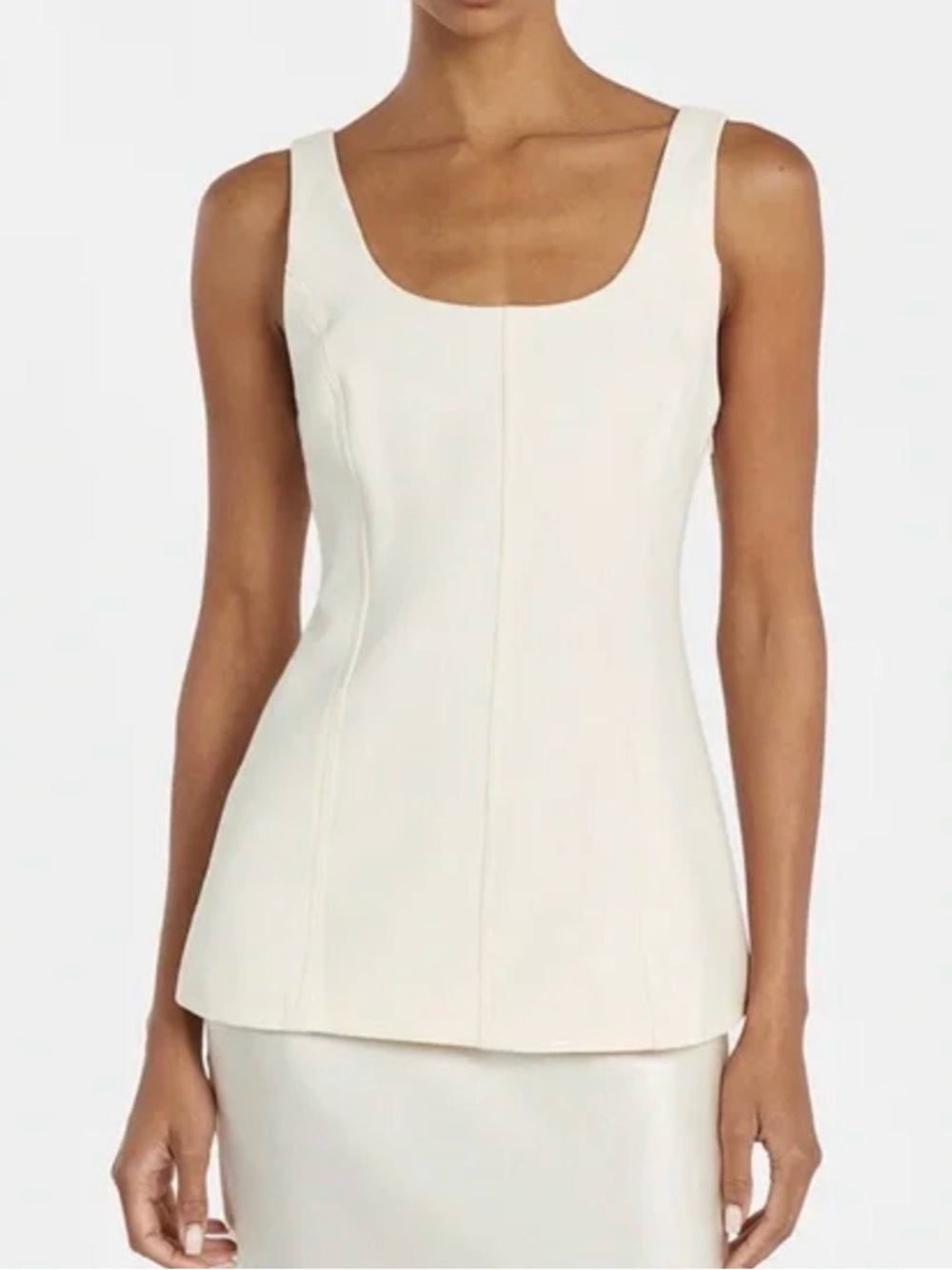 DISSH Carey Butter Scoop Neck Top NWT